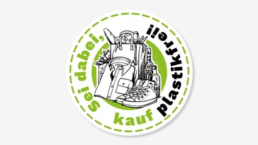 ideenspinner: plastikfrei, umweltfreundlich, Konzept, Idee, Logo