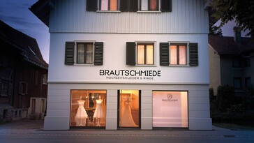 ideenspinner: Firmenschild, Außengestatlung, Schaufenster